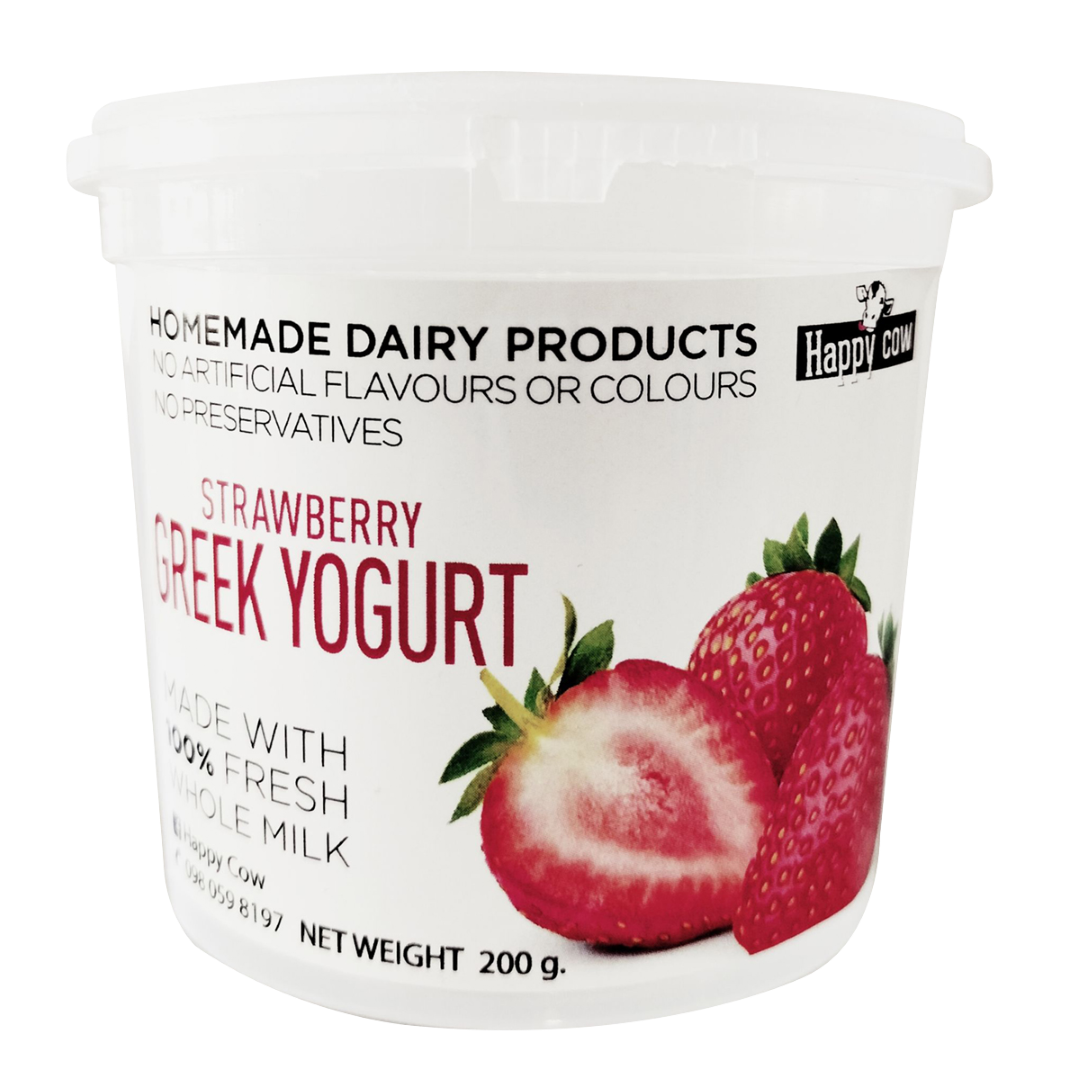 HAPPY COW STRAWBERRY YOGHURT CUP 150ML